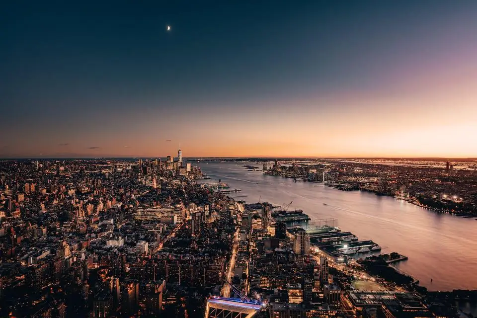 new york sunset