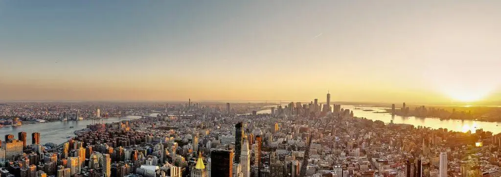new york sunset