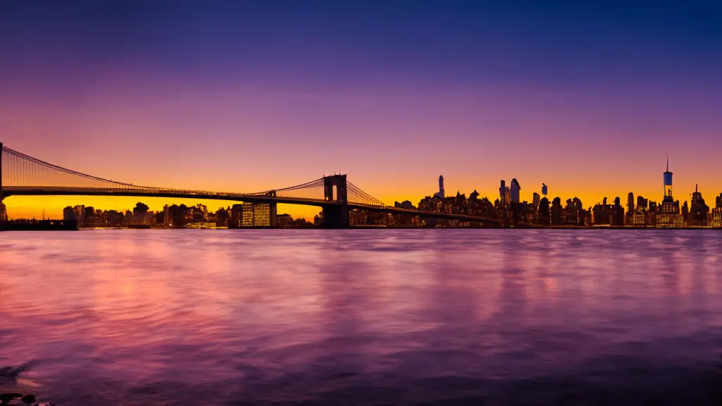 new york sunset