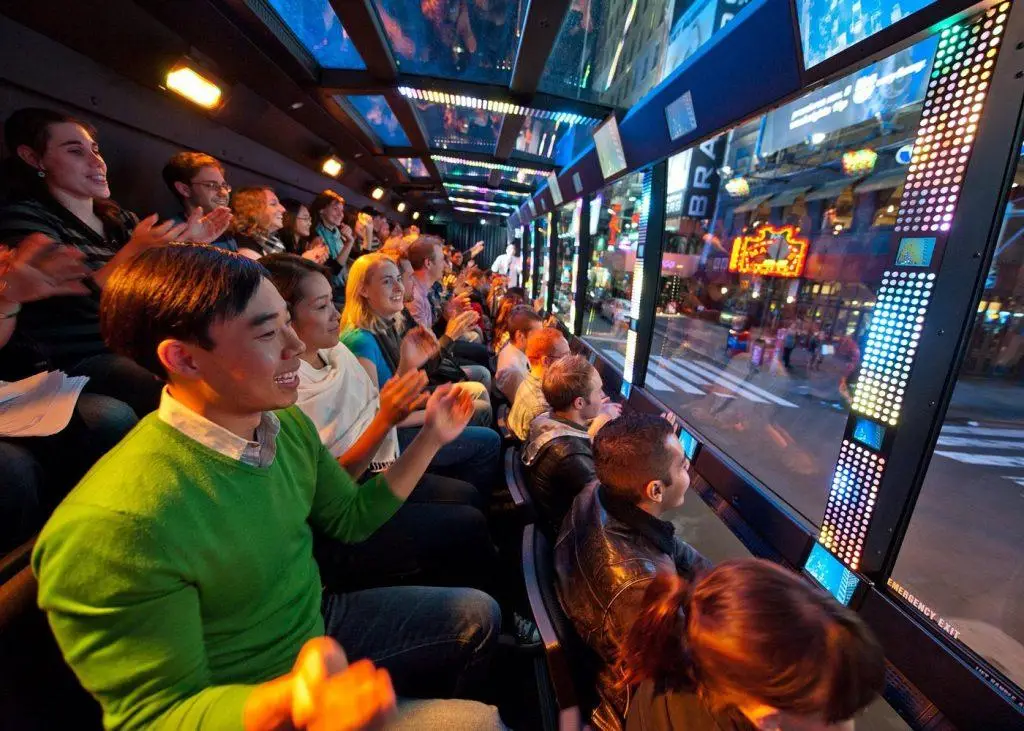 New York City: The Ride Interactive Bus Tour- VIATOR